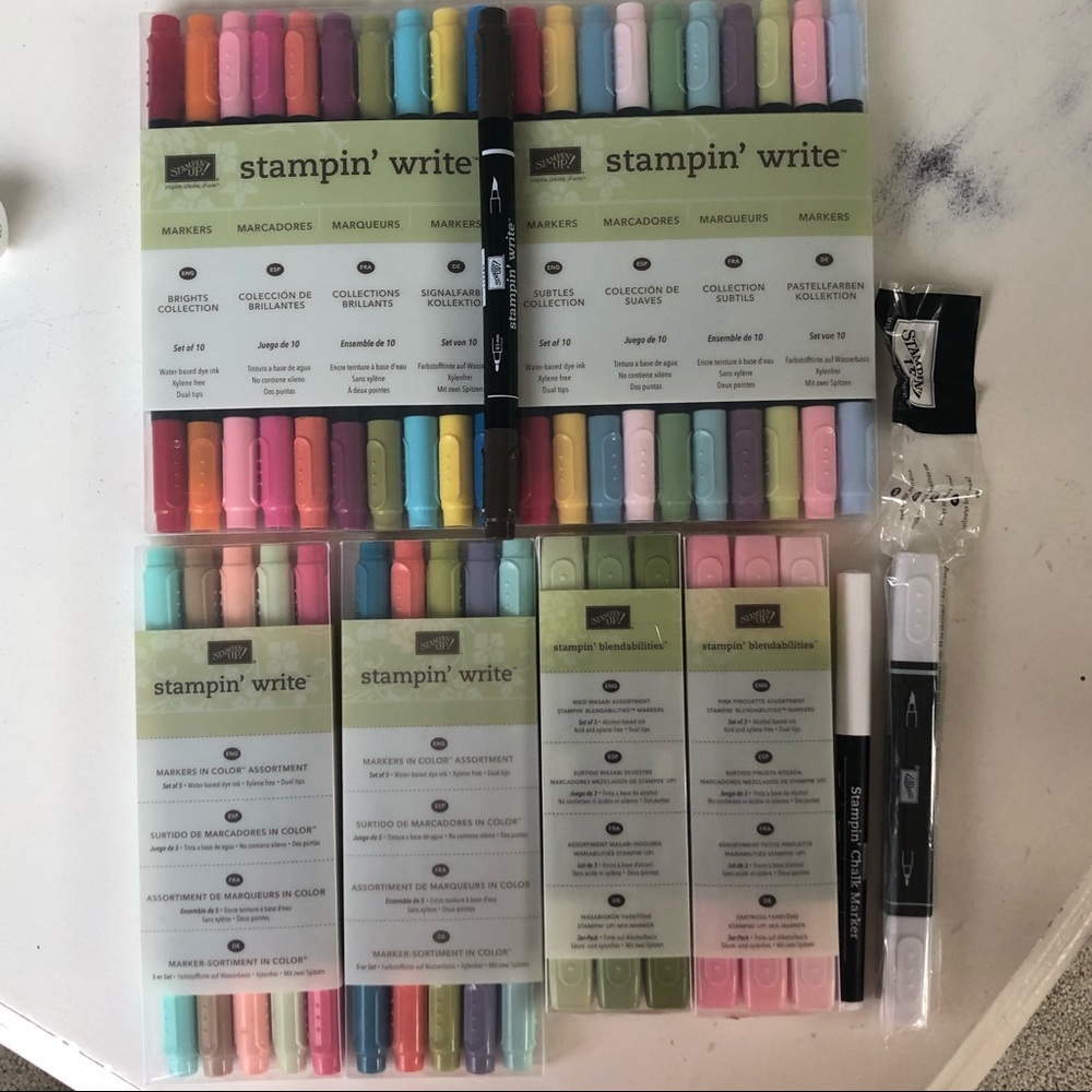 Stampin Up! Markers assortment